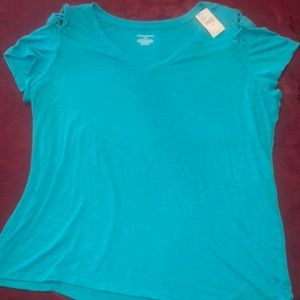 Turquoise lane Bryant T-shirt